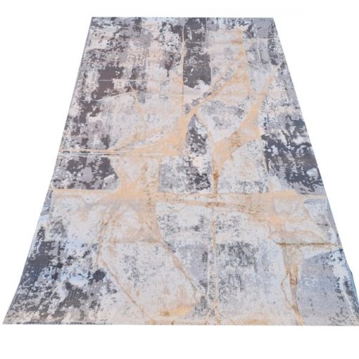 Blazovic Nagyméretű Modern Szőnyeg Márványos Arany 250 x 350 cm