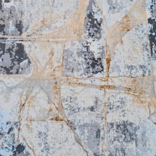 Blazovic Nagyméretű Modern Szőnyeg Márványos Arany 250 x 350 cm