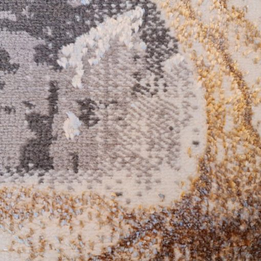 Blazovic Nagyméretű Modern Szőnyeg Márványos Arany 250 x 350 cm