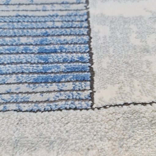 Bobby Kék Bézs Modern Szőnyeg 125 x 200 cm