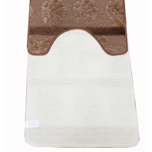 Boróka 2 részes Fürdőszoba Szőnyeg Szett Barna 50 x 80 cm