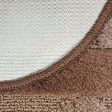 Boróka 2 részes Fürdőszoba Szőnyeg Szett Barna 50 x 80 cm