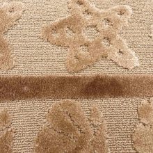 Boróka 2 részes Fürdőszoba Szőnyeg Szett Barna 50 x 80 cm