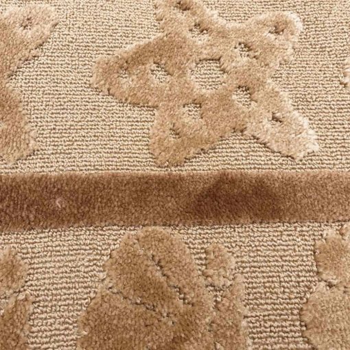 Boróka 2 részes Fürdőszoba Szőnyeg Szett Barna 50 x 80 cm