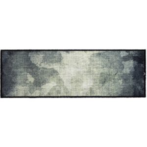 Borzas konyhai szőnyeg zöld kék szürke 50 x 150 cm