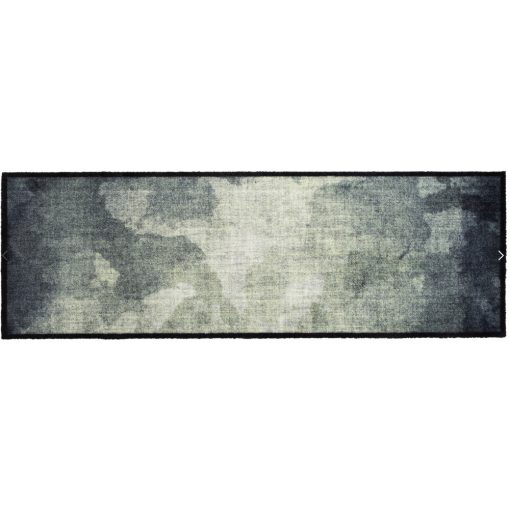 Borzas konyhai szőnyeg zöld kék szürke 50 x 150 cm