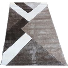 Buda modern szőnyeg  Krém Barna Bézs 80 x 150 cm