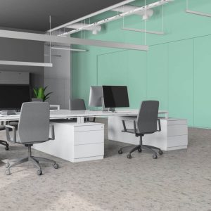 Buona vinyl padló ipari PVC fehér 2 m 3 m és 4 m széles