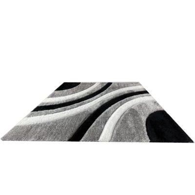 Classica Luxus Shaggy Szőnyeg 120 x 170 cm bézs barna modern