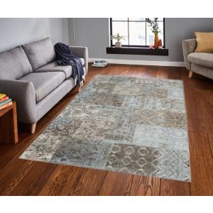 Eleanor Világos kék Bézs Klasszikus Szőnyeg