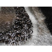 Armand barna szürke exkluzív shaggy szőnyeg 125 x 200 cm