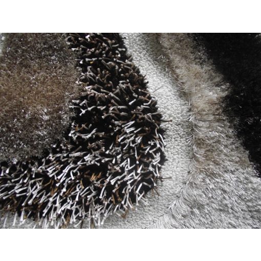 Armand barna szürke exkluzív shaggy szőnyeg 125 x 200 cm