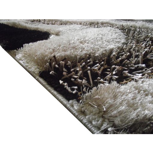 Armand barna szürke exkluzív shaggy szőnyeg 125 x 200 cm