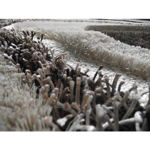 Armand barna szürke exkluzív shaggy szőnyeg 125 x 200 cm