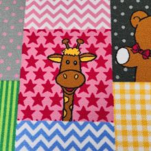 Angelina gyerek szőnyeg állatos rózsaszín