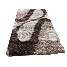 Marilena Bézs Barna Shaggy Futószőnyeg 80 x 300 cm