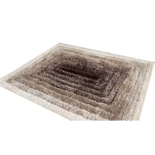 PolinaLuxus Shaggy Szőnyeg 120 x 170 cm barna bézs