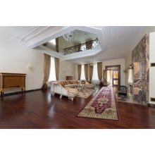 Cortona Nyírt Bordó Krém Futószőnyeg 80 x 300 cm