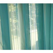 Larissza Kék Organza Készfüggöny 300 x 250 cm