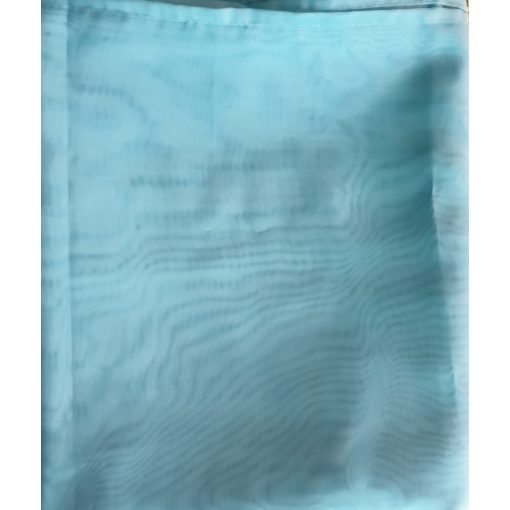 Larissza Kék Organza Készfüggöny 300 x 250 cm