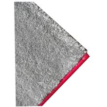 Saloma Nyírt piros-szürke szőnyeg 80x150cm