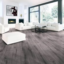 Cantrell vinyl padló szürke fa mintás PVC tekercses 2 m 3 m és 4 m széles