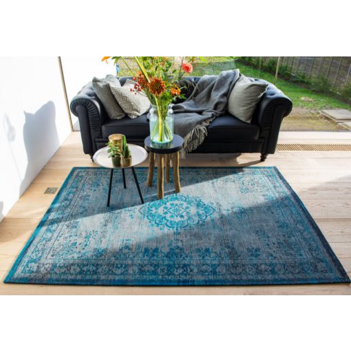 Caroline Louis de Poortere szőnyeg türkiz exclusive vintage