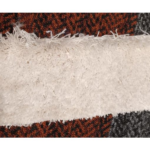 Grennan modern shaggy padlószőnyeg 4 m széles taupe