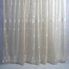 Bézs Organza kész Függöny Csiptetős +Bújtatós