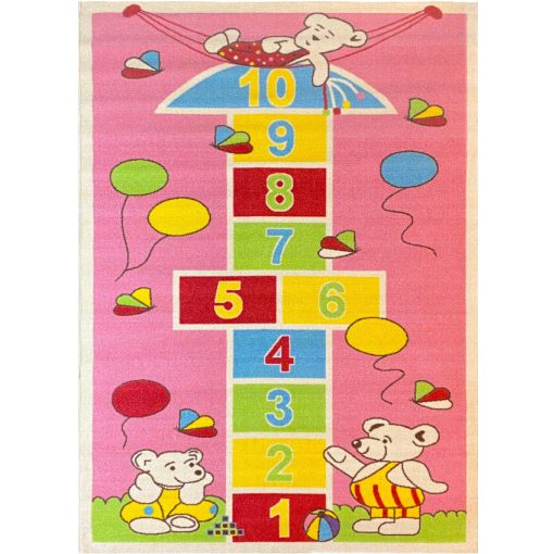 Bufnica Rózsaszín gyerekszőnyeg 133 x 180 cm