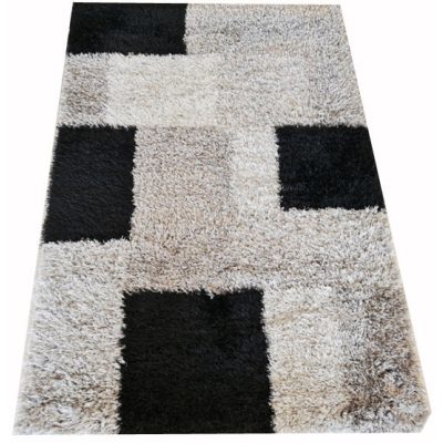   Cennini modern shaggy futószőnyeg 80x300 cm szürke prémium