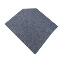 Erős ipari filc kék padlószőnyeg - fitness és edzőterembe is