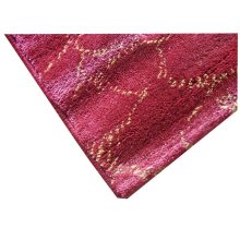 Fidenza Nyírt Bézs Bordó szőnyeg 80 x 150 cm