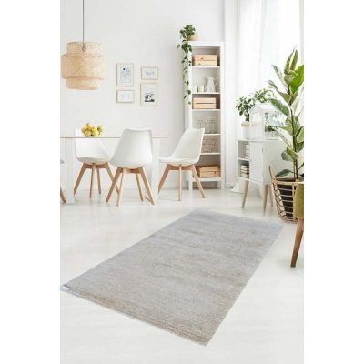 Líra puha modern bézs szőnyeg 80x150 cm