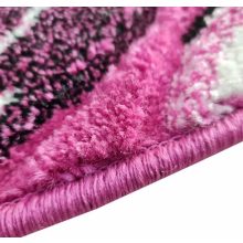 Cippóra rózsaszín szőnyeg 125 x 200 cm virágmintás modern