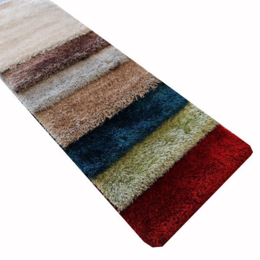 Colombe bolyhos shaggy futószőnyeg 80x300 cm világosbarna prémium