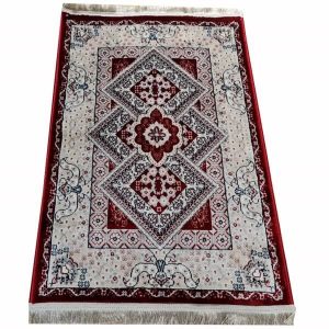 Csegő klasszikus szőnyeg 70 x 100 cm bordó bézs