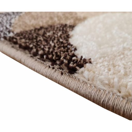 Csobilla modern barna bézs szőnyeg 150 x 230 cm