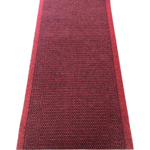 Csongor Tekercses Futószőnyeg 80 cm Széles bordó