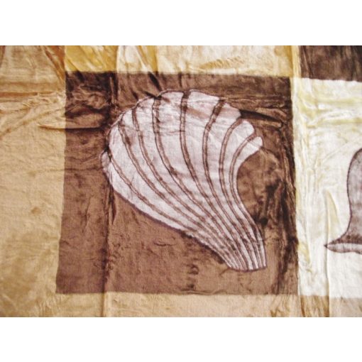 Tamira Bézs-Barna Pléd Ágytakaró 200 x 240 cm