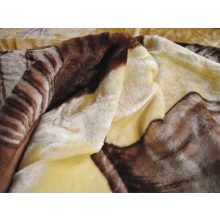 Tamira Bézs-Barna Pléd Ágytakaró 200 x 240 cm