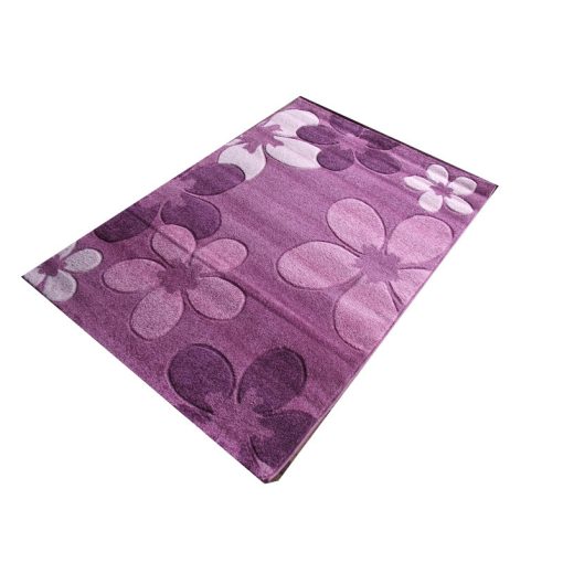 Sofia virágos Lila szőnyeg 160x220cm