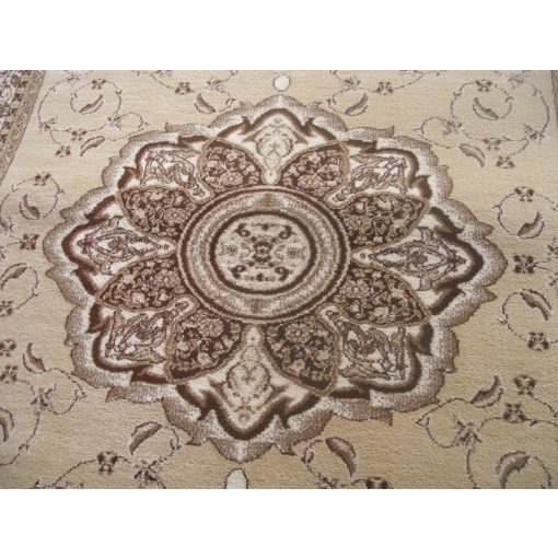 Tulum Klasszikus Barna Krém szőnyeg 150 x 230 cm