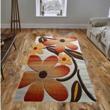 Domenica Terra Krém Nyírt Szőnyeg 80 x 150 cm