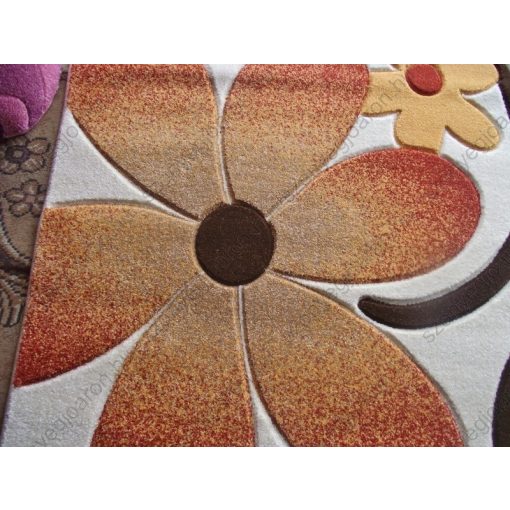 Domenica Terra Krém Nyírt Szőnyeg 80 x 150 cm