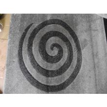 Cleto Szürke Fekete Dombor Nyírt szőnyeg 150 x 230 cm