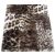   Neoton barna shaggy futószőnyeg 80 x 300 cm leopárd mintás