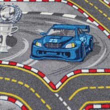 Racer gyerek szőnyeg Padlószőnyeg 4 m széles autópályás