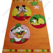 Donald és Barátai Narancs Színes Gyerekszőnyeg