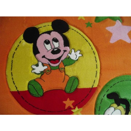 Donald és Barátai Narancs Színes Gyerekszőnyeg